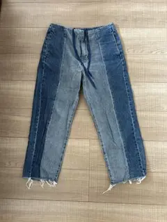 JEANASIS ジーナシス　デニム　グラデーション　ワイドパンツ