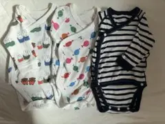 ロンパースボディスーツ3点セット　60