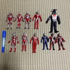 ウルトラヒーローシリーズ500　ウルトラマン　ソフビ56体 ウルトラヒーローシリーズ500 ソフビ17体まとめ売り - メルカリ