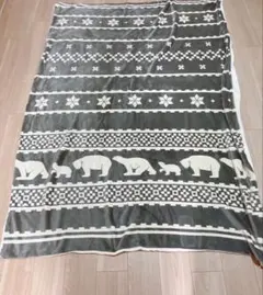 ニトリ 掛け布団カバー シングル ポーラーベアファミリー くま 秋冬 ふわふわ