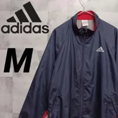adidas アディダス レディースウィンドブレーカー M ネイビー スポーツ
