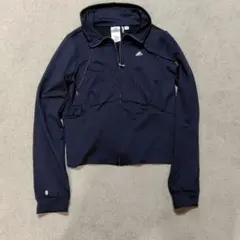 adidas ジップアップジャケット M 黒