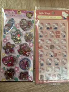 日焼けキティ ウォーターシール　2種セット