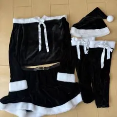 サンタコスプレ　ブラックサンタ