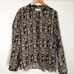 イザベルマランエトワール ブラウス　石田ゆり子　花柄　総柄　綿　36 イザベルマランエトワール ブラウス 石田ゆり子 花柄 総柄 綿 36