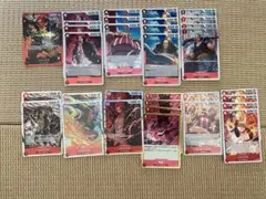 ワンピースカードゲーム 赤髪海賊団 デッキパーツセット - メルカリ