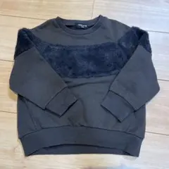 COMME CA ISM ダークブラウントレーナー 100