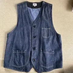 デニム ベスト