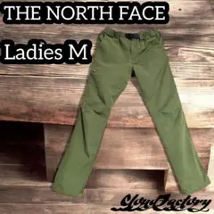 ザ・ノースフェイス ロングパンツ レディースM グリーン ポリエステル