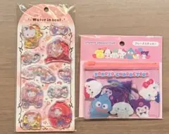 【国内正規品】ハローキティ ウォーターシール＆フレークシール
