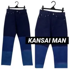 KANSAI MAN グラデーション デニム ブルー 日本製 80s 90sのサムネイル