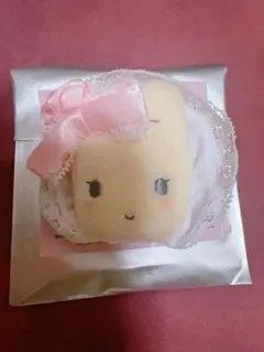 マロンクリーム サンリオ ホワイトフリル シークレットヘアクリップ