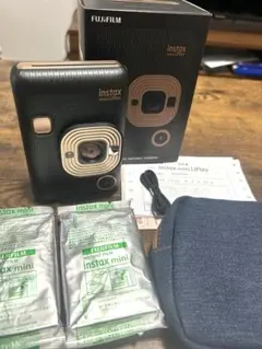 【美品】instax miniチェキ 本体フィルムセット