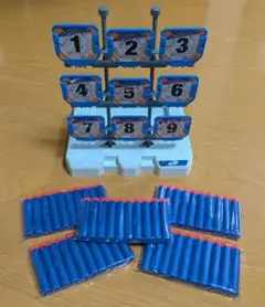 NERF ナーフ　スポンジ弾　新品未使用　豪華オマケ付き！　ターゲット　的のサムネイル