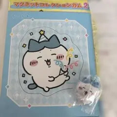 ちいかわ マスコットつきビスケット　マグネットコレクションガム2 ハチワレ