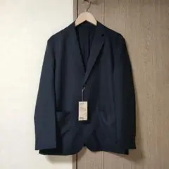 風を通す ストレッチ ジャケット M ダークネイビー メンズ