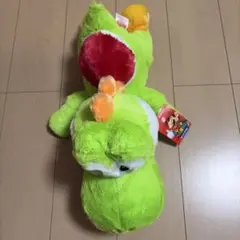 スーパーマリオ　特大サイズ　クタッとぬいぐるみ　ヨッシー