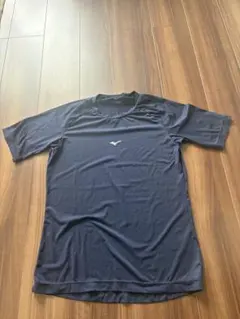 MIZUNO ミズノ アンダーシャツ 半袖 ネイビーSのサムネイル