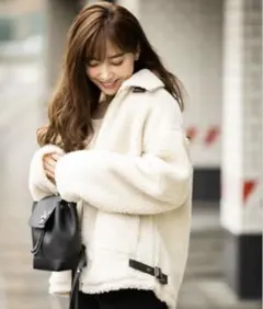 &.NOSTALGIA ジャケット ボアブルゾン コート ノスタルジア アウター