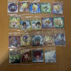 ドラゴンボール 超戦士シールウエハース超 超絶感謝の十周年 セミコンプ19枚