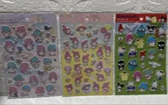 サンリオキャラクターズ ペタペタシール 3点セット