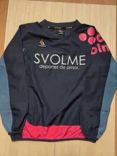 【美品】Svolme ウィンドブレーカー ネイビーＳサイズ
