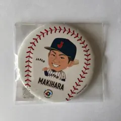 牧原大成 100mm缶バッジ WBC 侍ジャパン モバガチャ - メルカリ