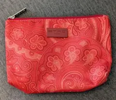 ETRO ペイズリー柄ポーチ レッド★新品未使用のサムネイル