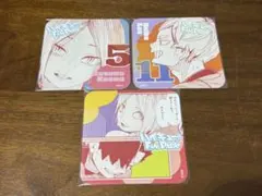 ハイキュー ファンパーク アートコースター 孤爪研磨 灰羽リエーフ 孤爪＆黒尾