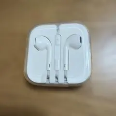 新品未開封Apple 純正 有線イヤホンホワイト ケース付き