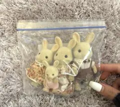 シルバニアファミリー　みるくうさぎ　みるくうさぎのかぞく