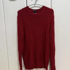 J.CREW コットン混 ケーブルニット Mサイズ