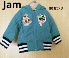 【JAM】　ジャム　アウター　80センチ　ベビー　キッズ　グリーン　フード付きのサムネイル