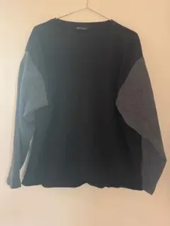 Green label relaxing 黒・グレー 長袖トレーナーのサムネイル