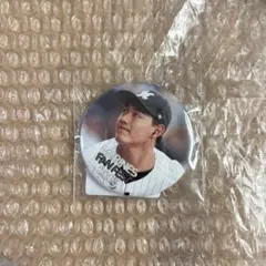 千葉ロッテマリーンズ 西川史礁 オンラインくじ 白黒野球対決 缶バッジ