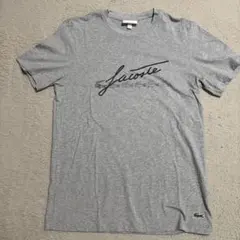 LACOSTE 半袖Tシャツ グレー Mサイズ