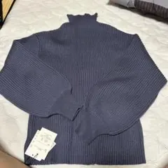 バルーン袖 ニット