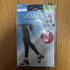 GUNZE SABRINA M-L レギンス 10分丈