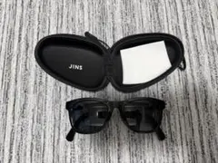JINS ジンズ コンパクトサングラス ブラック 専用ケース付き 折りたたみのサムネイル