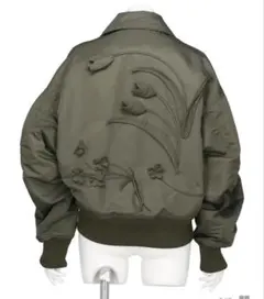 26ss 3D Embroidery Flight Jacket チューリップ