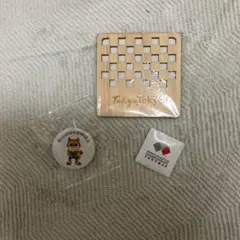 ☆ 東京世界陸上2025 【非売品】 ピンバッジ　りくワン缶バッジ ☆