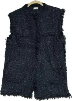 エムドット　ツイードジレ　美品