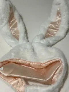 バニー耳付きハット ホワイト