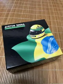 ミニチャンプス　1/8ヘルメット　アイルトンセナ　アラン、プロスト　ピンバッチ ミニチャンプス 1/8ヘルメット アイルトンセナ アラン、プロスト