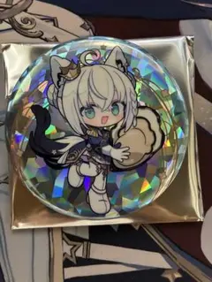 白上フブキ ランダム缶バッジ/④ ホロライブ みろくの里 コラボ