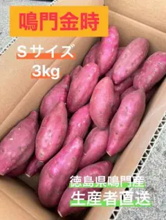 ◯●新物　鳴門金時●◯ Sサイズ 3kg 鳴門産さつまいものサムネイル