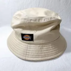 【Dickies】 ベージュ バケットハット メンズ レディース 帽子