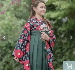 美品 キャサリンコテージ 女児 袴 花柄
