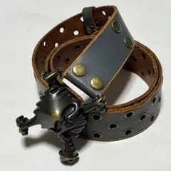 最終価格 archive OAKLEY 3D スカル レザー ベルト M 最終価格 archive OAKLEY 3D スカル レザー ベルト M - メルカリ