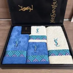 YVES SAINT LAURENT　フェイスタオル2枚　ゲストタオル2枚のサムネイル